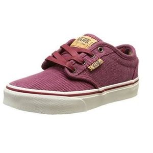 VANS RED ATWOOD DELUXE YOUTH UNISEX SHOE{EUC}